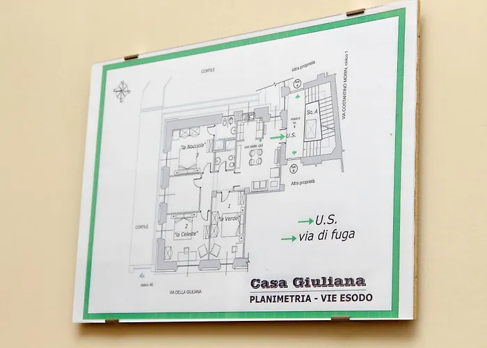 Casa Giuliana -2 Baths, 3 Big Bedrooms With 9 Sleeps, Bed-free Living With 2 Sofas, Efficient Kitchen -family Friendly -2nd Floor Elevator Mansion In Umbertino Style -600 Meters From Vatican & Ottaviano Metro -secure, Quiet, Wealthy, Accessible Appartamento